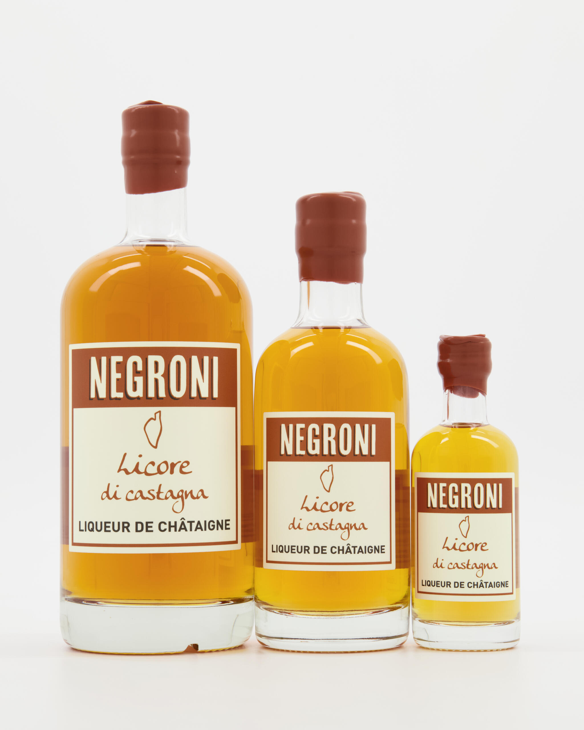 Fior Di Notte Negroni Liqueur de Châtaigne 33% 35 cl - Le Chemin de